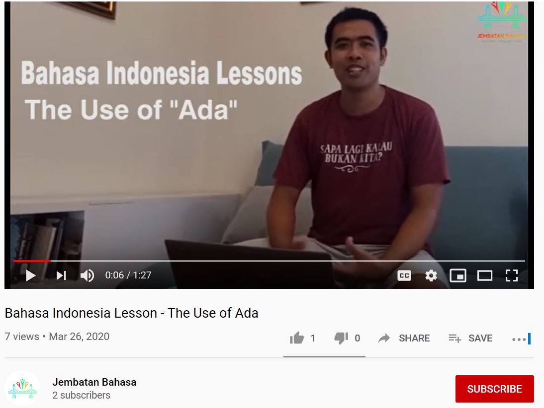 ada in Indonesian
