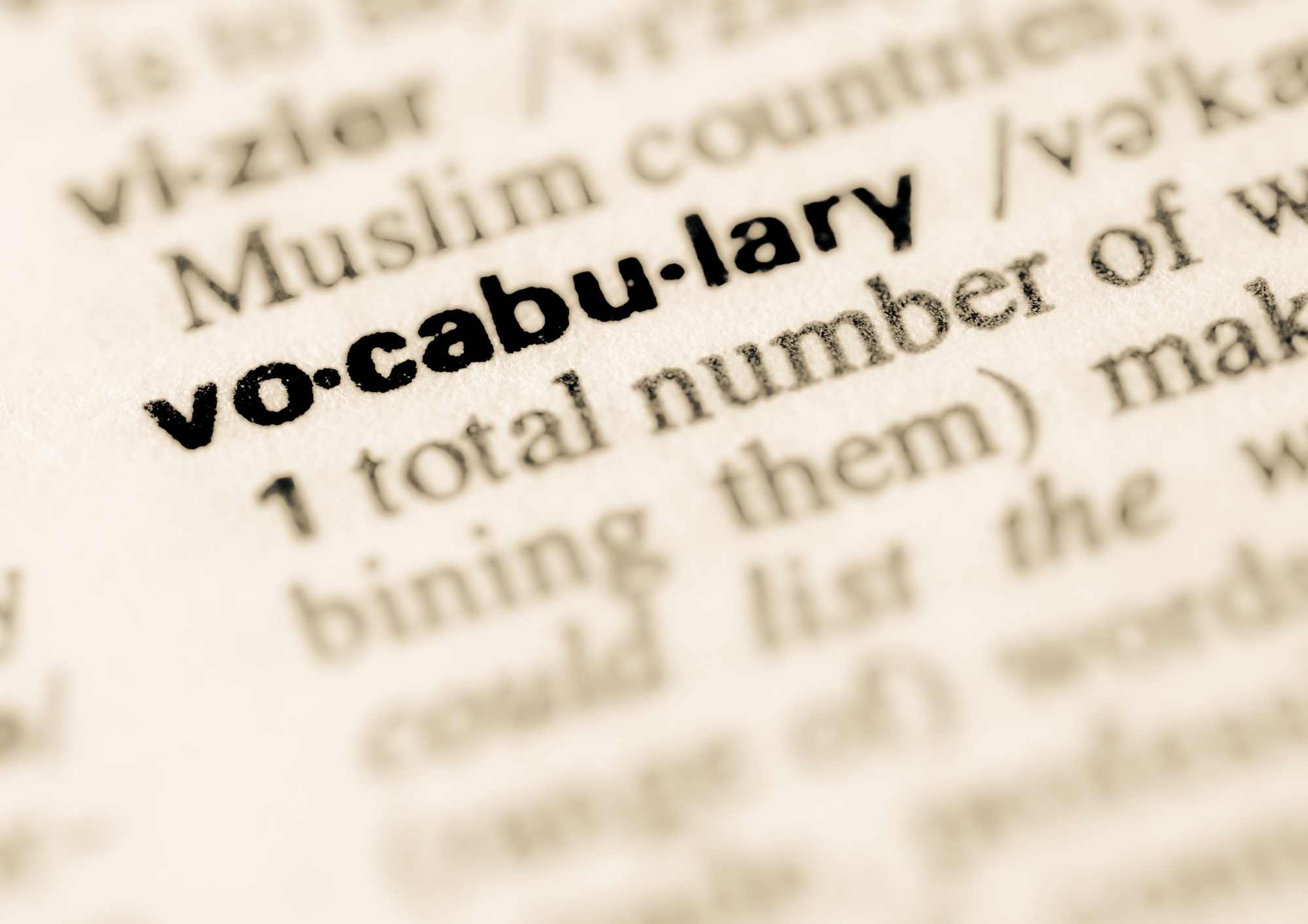 building Indonesian vocabulary